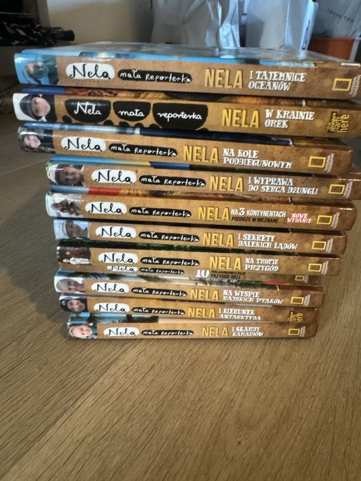 Zestaw książek Nela Mała Reporterka