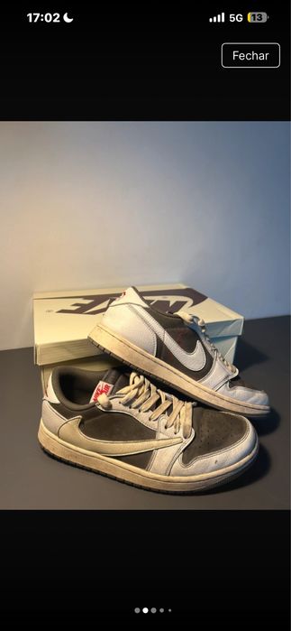 Tenis nike travis scott