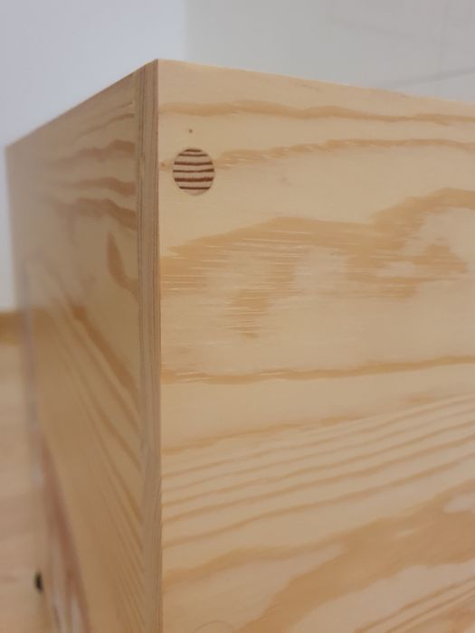 Duża skrzynia na zabawki Bambooko 50x50x50