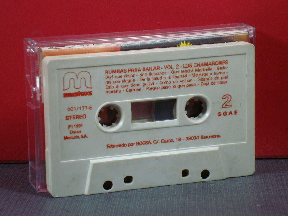 Los Chamarones - Rumbas Para Bailar  Vol. 2 / Cassete / VG Plus