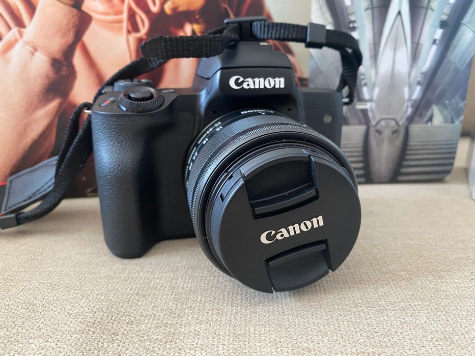 CANON EOS M50 Mirrorless + 2 objectivas + Bolsa SB130 + 16 GB