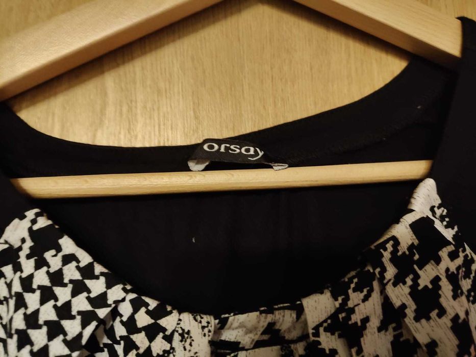 Wzorzysta bluzeczka Orsay r.S stan db.