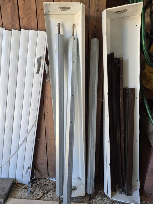 3 Janelas de alumínio + persianas