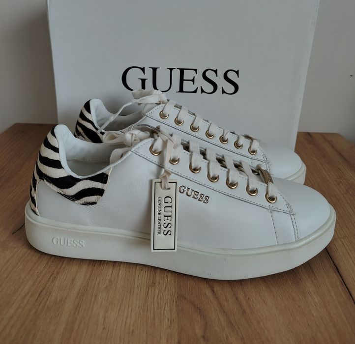 Sneakersy damskie Guess skórzane r.39