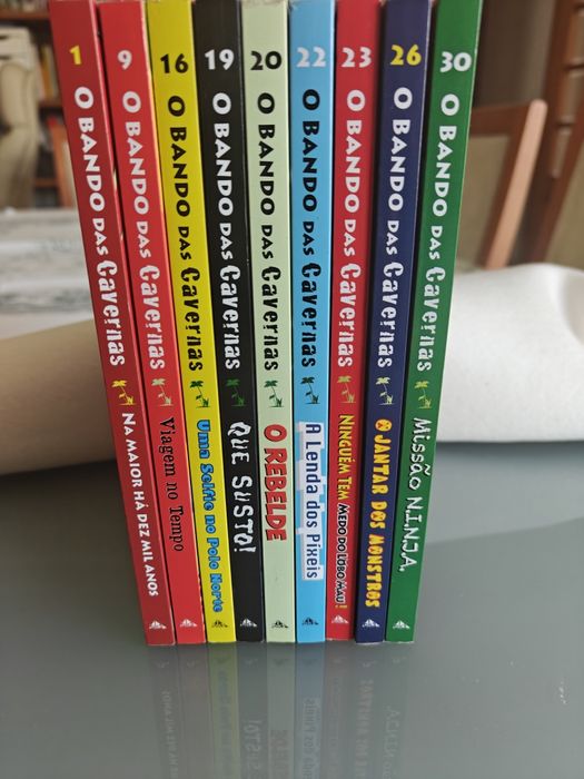 Livros O Bando das Cavernas