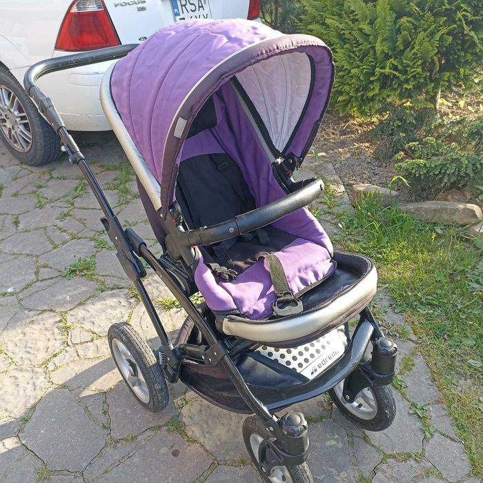 Wózek 3w1 polskiej firmy Edrema solidny