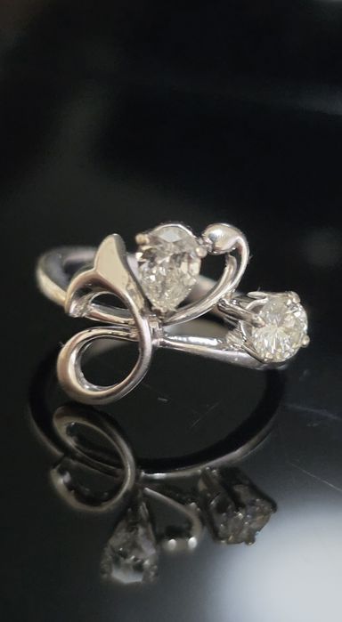 Колечко з діамантами СРСР.