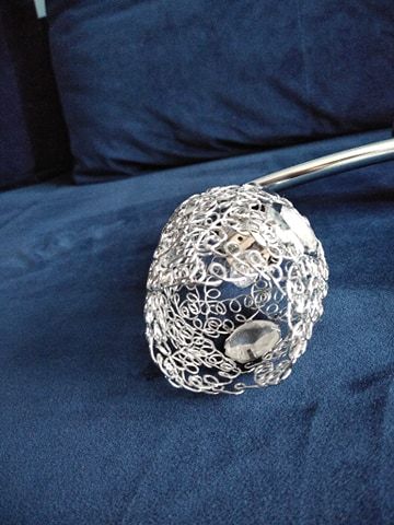 Żyrandol z kryształami