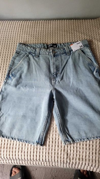 Spodenki jeansowe męskie rozmiar 34