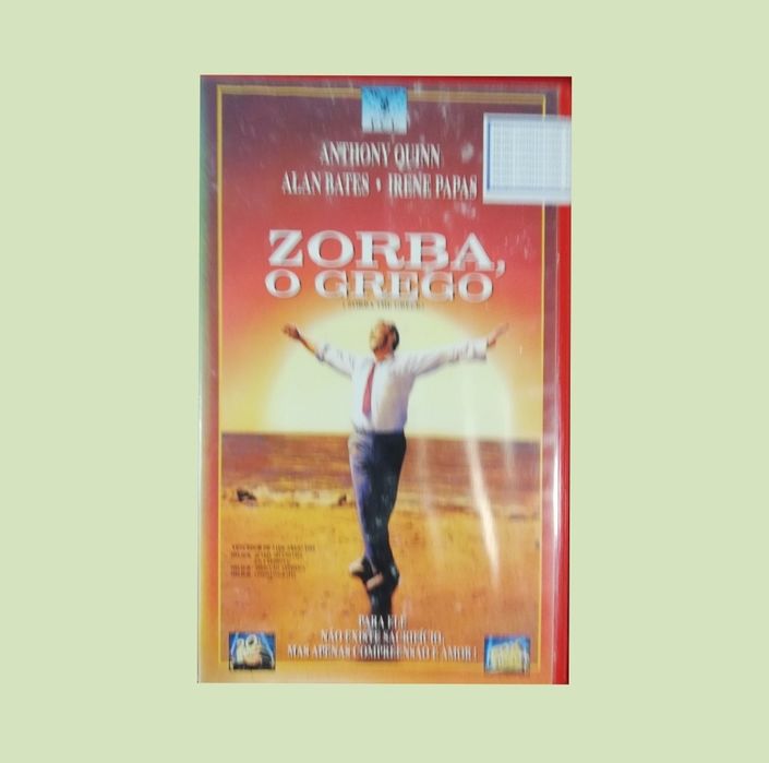 Movie "Zorba the Greek" in original VHS format, 1964