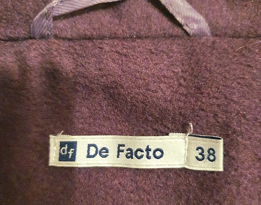 Płaszcz damski śliwkowy r.38