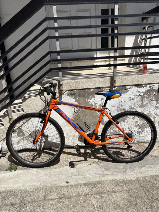 Bicicleta SHIMANO TY300 laranja