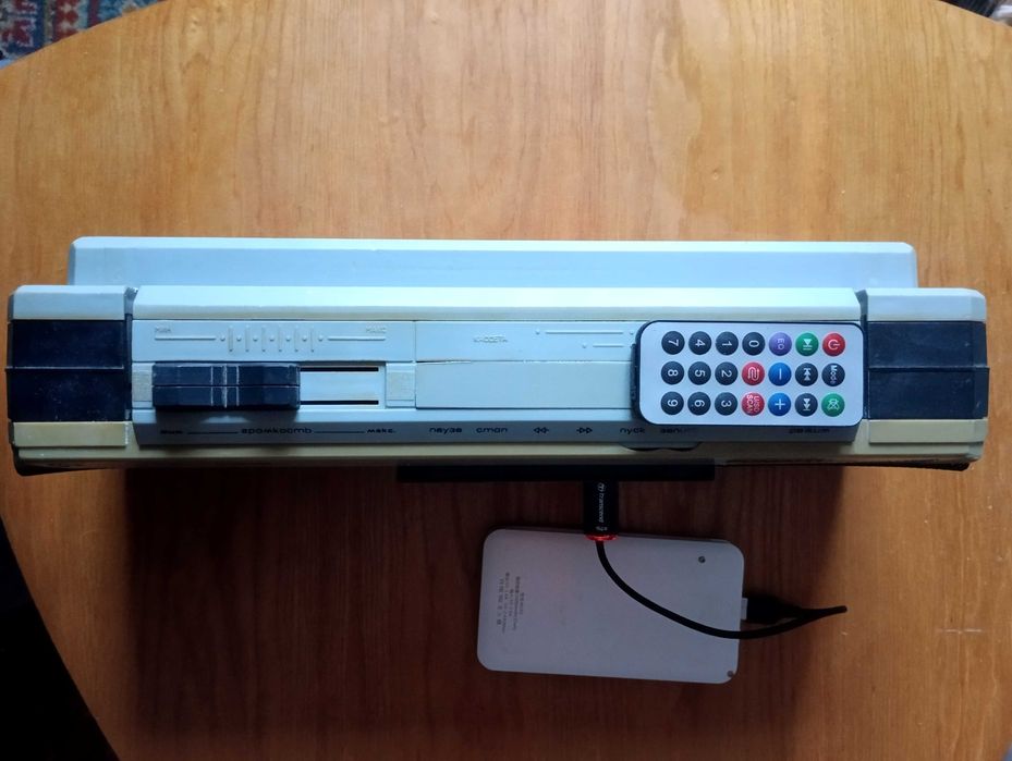 Музыкальный центр на базе магнитофона РОМАНТИК для блэкаута