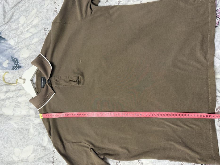 Поло Emporio Armani оригінал, XXL (L/XL), коричневе, стан хороший