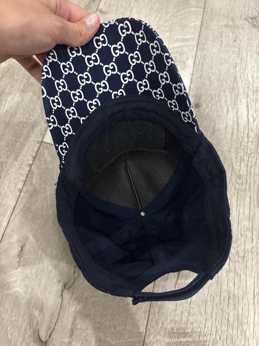 Кепка gucci , синяя кепка, бейсболка,