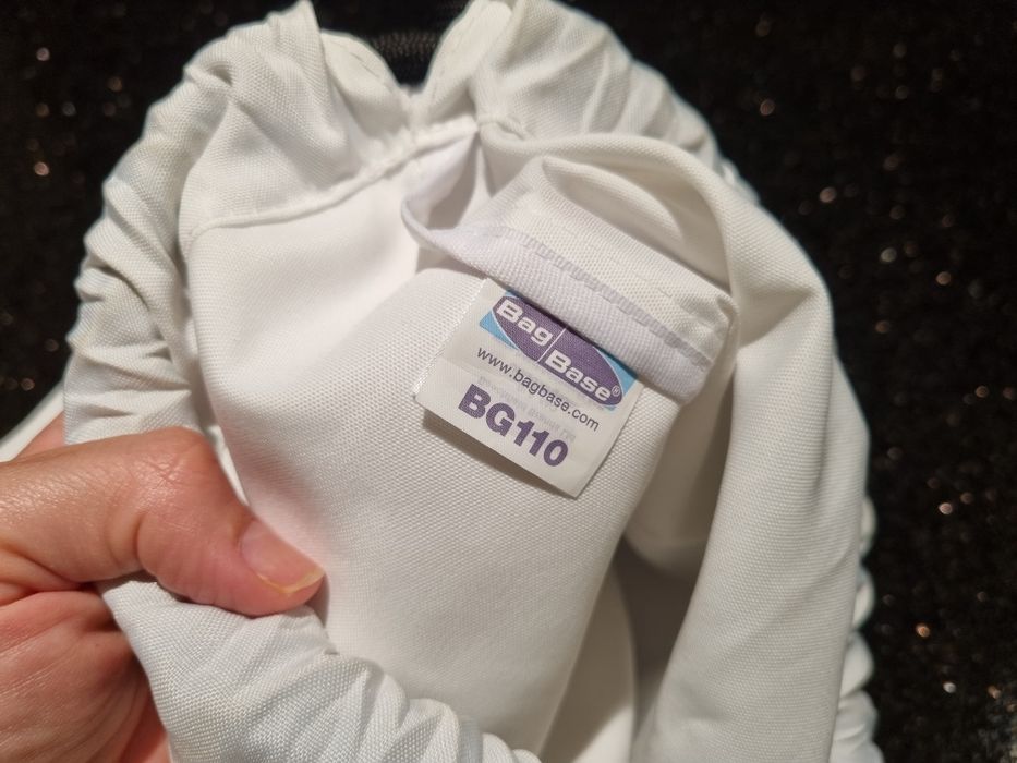 BAGBASE Duży worek plecak szkolny sportowy na obuwie zmienne sznurkowy