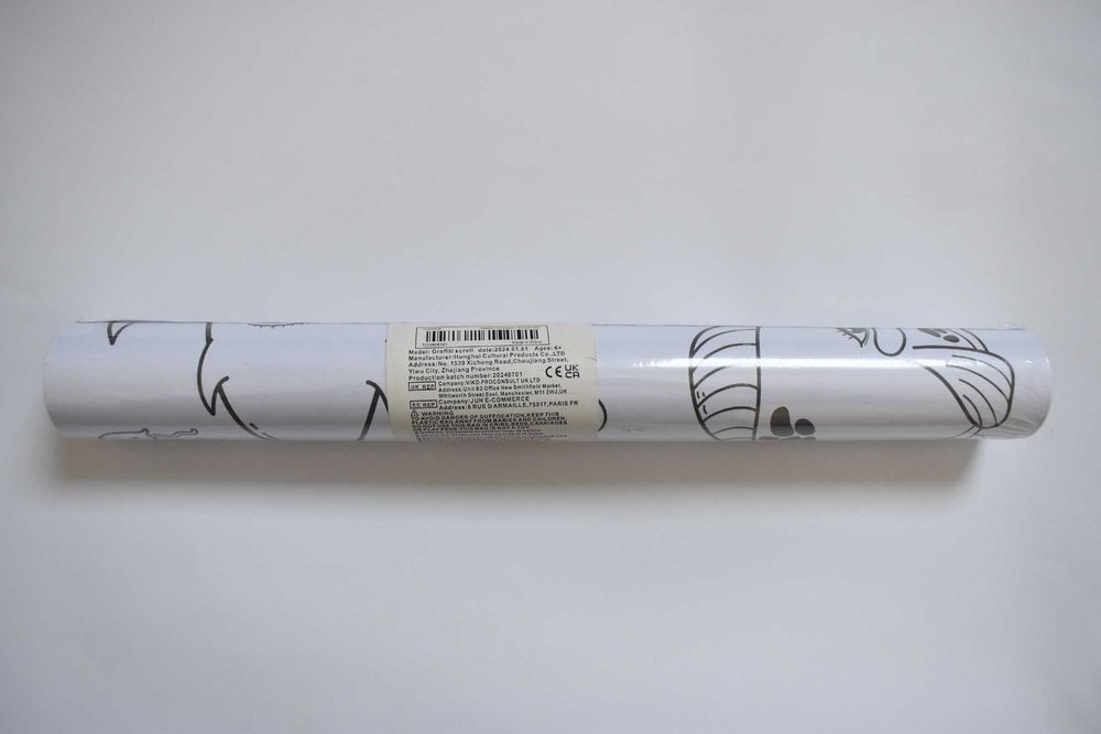 Długa kolorowanka Dno morskie Dinozaury Zwierzęta 300 cm