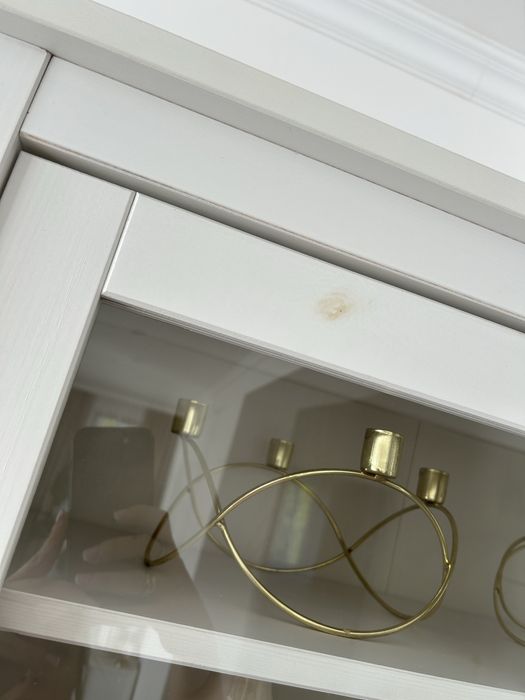 Witryna Hemnes biała