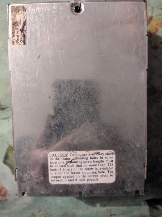 Tape Drive WangDAT 3100 1310000-051 H  33520575 PR LR 89139 VINTAGE