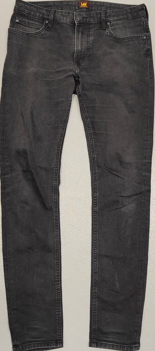 Wr) LEE Malone oryginalne spodnie jeansowe Roz.32/34