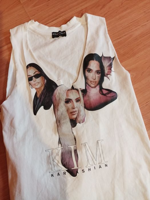 Koszulka damska Balenciaga Kim Kardashian (Oryginał)