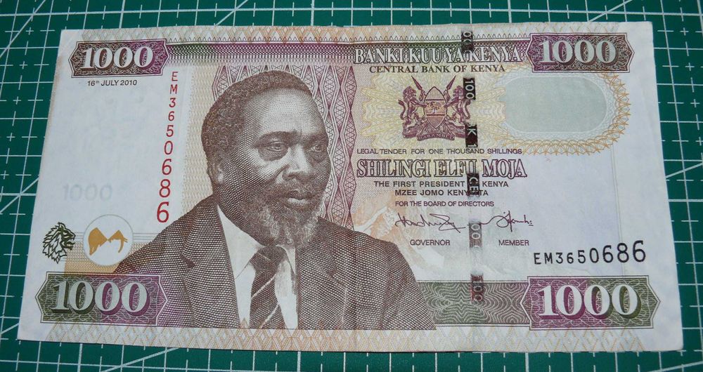 Kenia 1000 szylingów 2010 P.51