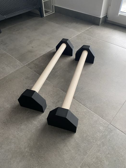 Paraletki !! 50 cm !! Poręcze do ćwiczeń !! Drewno bukowe