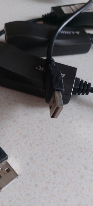 Б/у  alink ethernet USB 2.0 Adapter переходник