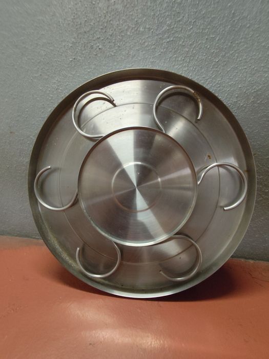 Prato giratório em inox