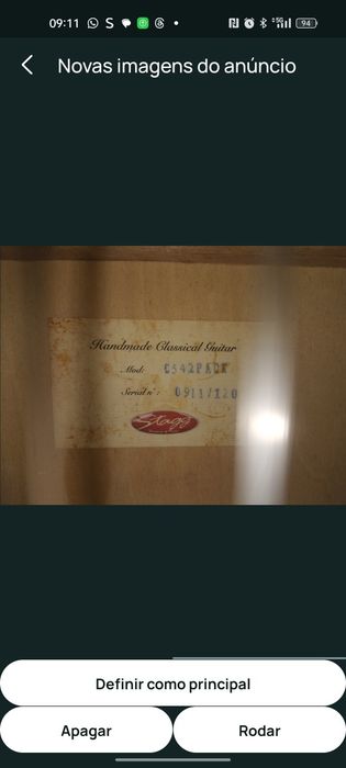 Guitarra clássica Stagg CS42PACK