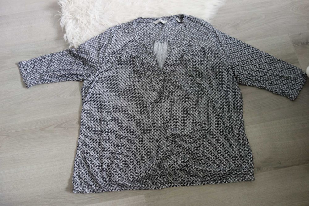 damska bawełniana bluzka Tchibo Women Essentials 48/50