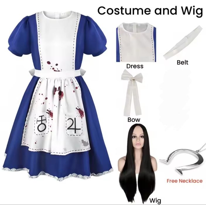 Косплей на Алісу із гри "Alice Madness Returns"