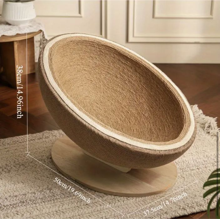 Legowisko dla kota w kształcie jajka XL, stabilne ,NOWE