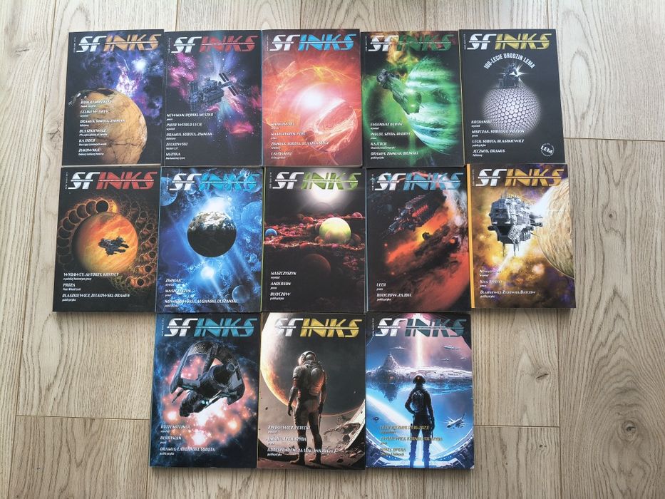 Czasopismo Sfinks - zestaw 13 numerów