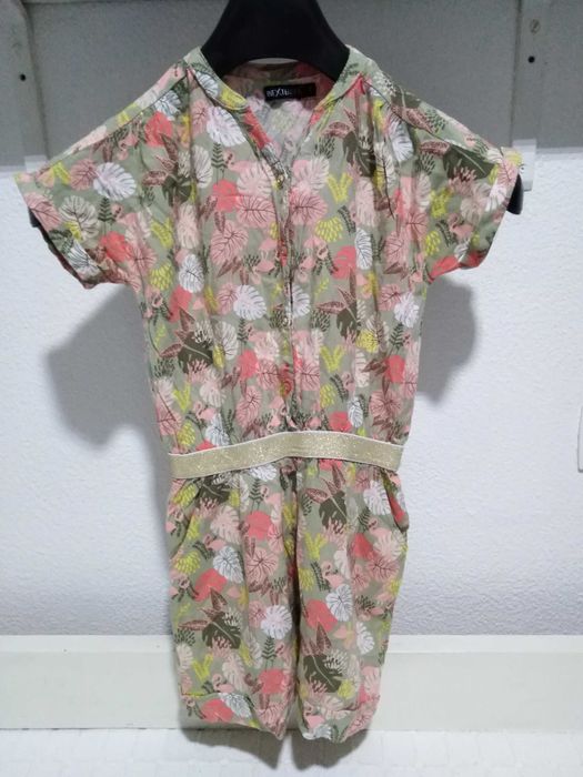 Vestido Floral Inextenso 7 Anos