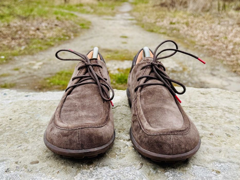 Чоловічі замшеві мокасіни, туфлі Think! Cuir Kong Derby