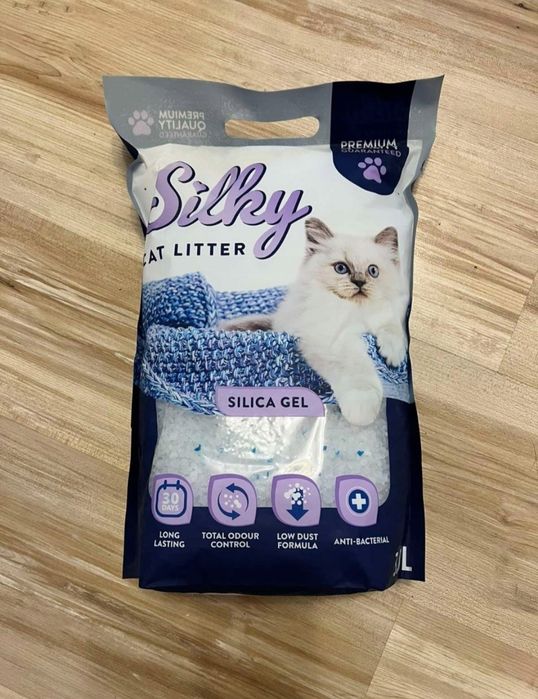 Żwirek silikonowy 6szt