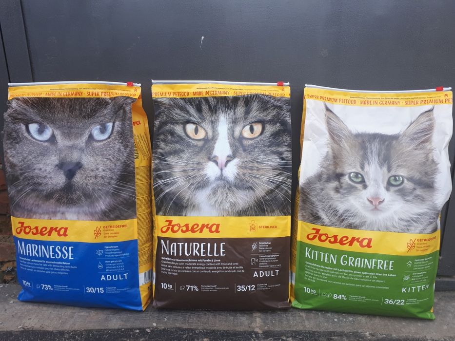 Корм для котів Josera(Йозера) Marinesse,Naturelle та Kitten Grainfree ...