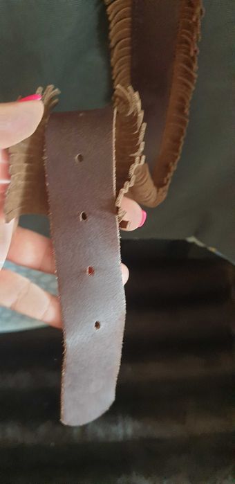 Cinto com franjas Zara