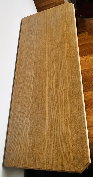 Aparador verde agua remodelado