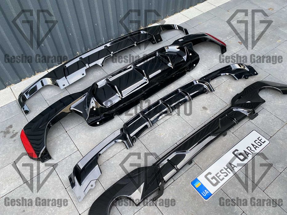 Диффузор заднего бампера спойлер BMW БМВ f30G20f32f33f36f10f11g30f90