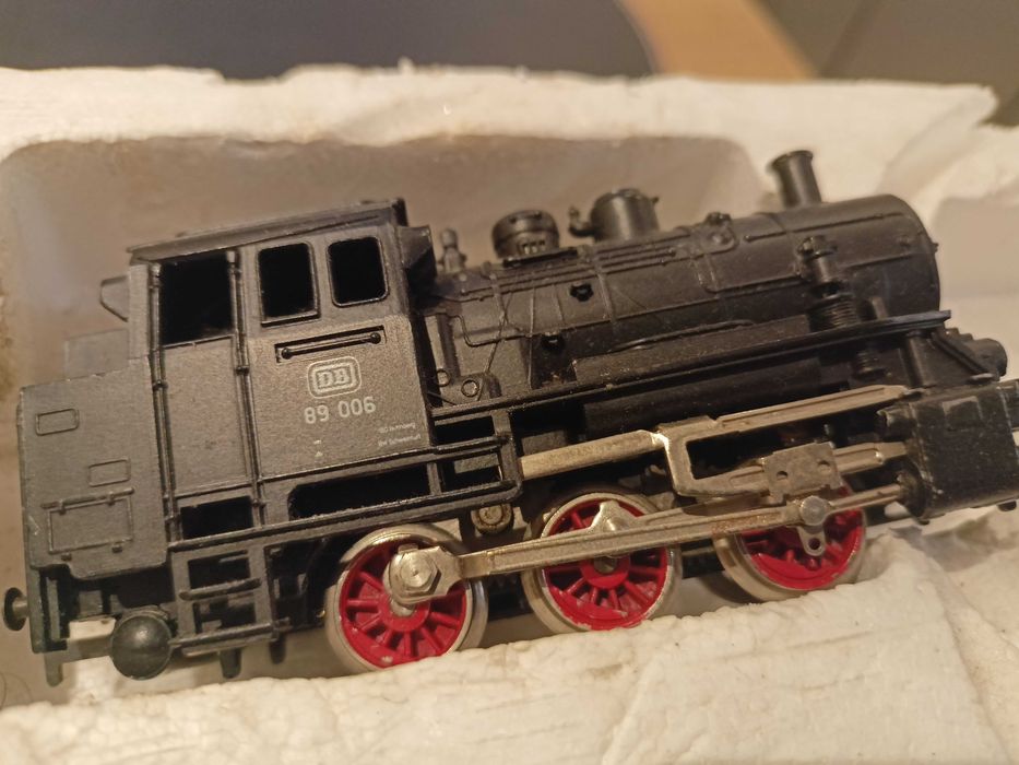 Marklin kolejka tory lokomotywa