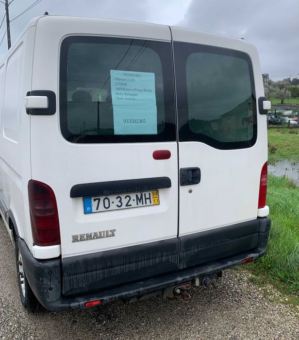 Renault Master 2.5D 1998 (Oferta Revisão dos 290mil, ver texto Longo)