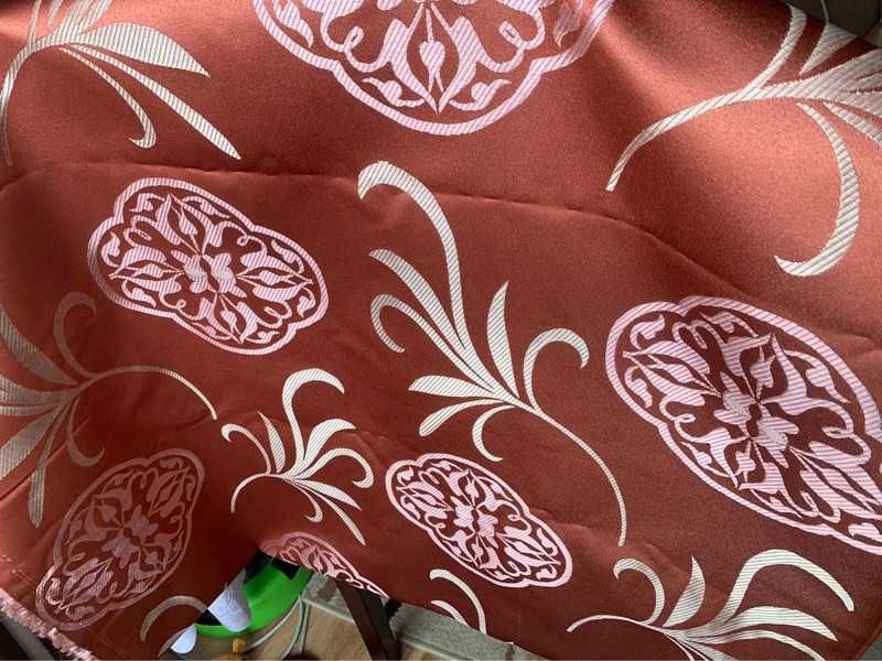 Tkanina brązowa 150x220