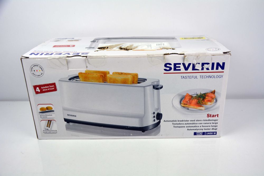 Toster Severin AT 2234 biały 1400 W