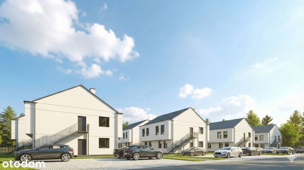 Dwupoziomowy segment 80m² | Ogród | Pompa ciepła | PV | 0% czynszu RKM
