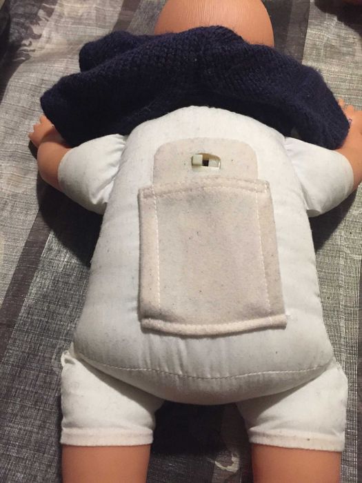 Boneco bebé careca