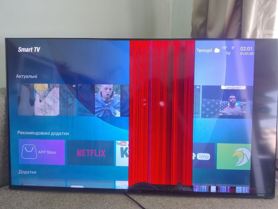 Телевізор TDLex LE-50F2UHDS під відновлення, або на запчастини