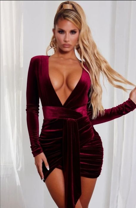 Вечірня сукня, велюр, m-l