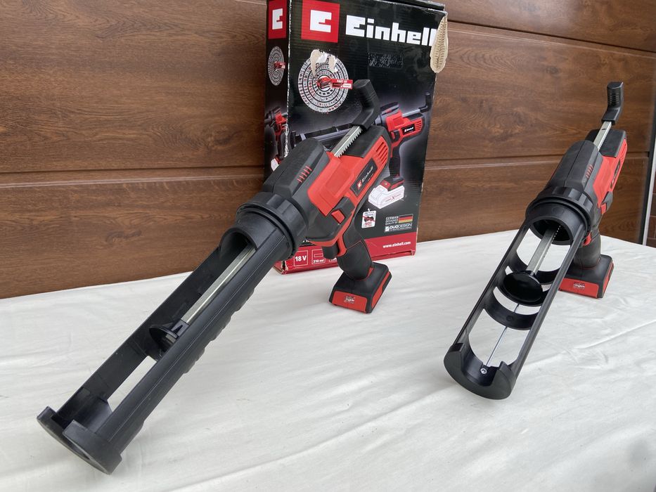 Wyciskarka do silikonu pistolet do kleju einhell te-sg 18/10li